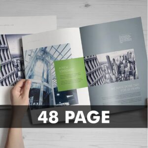 48 Page Booklet Full Size - Order Now - Fast Delivery