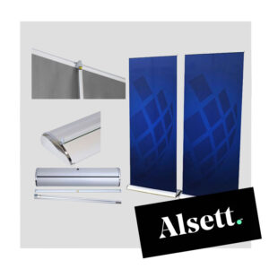 Deluxe Banner Stands - Quick Delivery - Receive in 5 Hours!