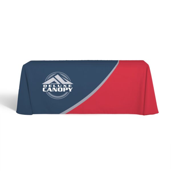 Custom Table Covers | Throw Logo Tablecloth - Deluxe Canopy