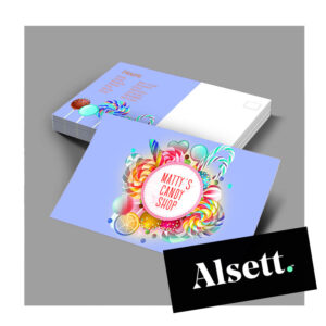 Akuafoil Postcards