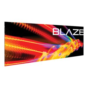 Hopup 10ft Curved Full Height Tension Fabric Display