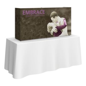 Embrace 5ft Tabletop Push-Fit Tension Fabric Display