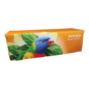 Fitted Dye Sub Table Throw