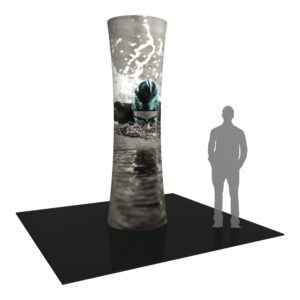Formulate Cylinder Tower 02 Tension Fabric Structure
