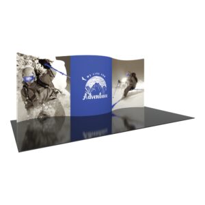 12Ft x 3Ft Backlit Square Hanging Structure
