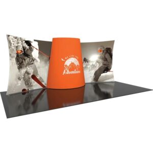 Formulate Designer Series 20ft Fabric Backwall Kit 03