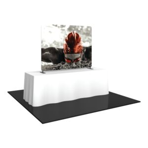 Formulate Essential Tabletop Straight Fabric Backwall