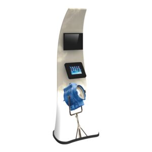 Hopup 5.5ft Curved Full Height Tension Fabric Display