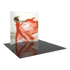 Formulate Master 8ft Horizontal Curve Fabric Backwall