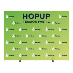 Hopup 10ft Straight Full Height Tension Fabric Display