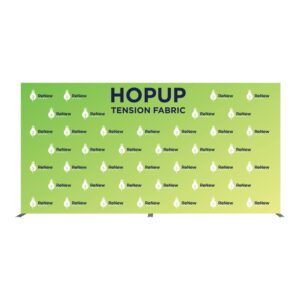 Hopup 15ft Straight Full Height Tension Fabric Display