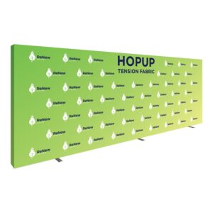 Hopup 20ft Straight Full Height Tension Fabric Display