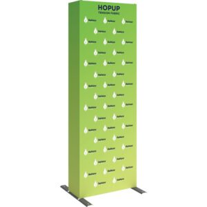 Hopup 2.5ft Straight Full Height Tension Fabric Display