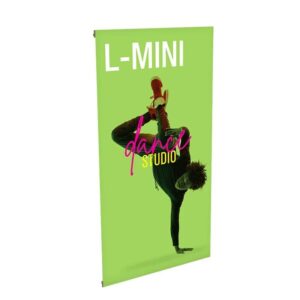 L-Mini Spring Back Banner Stand