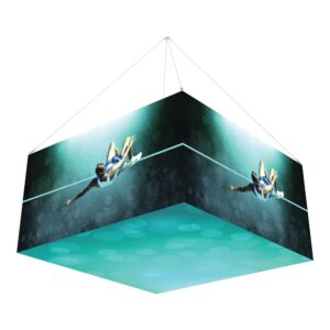 8Ft x 4Ft Backlit Square Hanging Structure