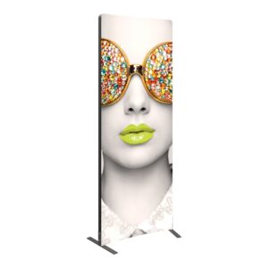 Vector Frame Curved 01 Fabric Banner Display