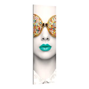 Vector Frame Edge R-02 Rectangle Fabric Poster Display