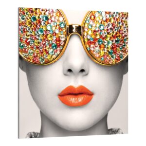 Vector Frame Edge S-02 Square Fabric Poster Display