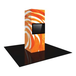 Vector Frame Modular Backlit Monitor Tower 01 (3' x 8')