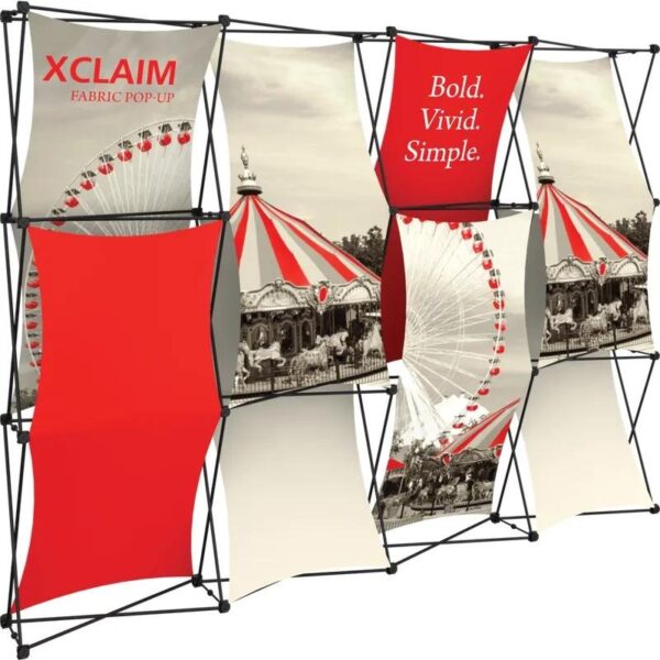 Xclaim 10ft Fabric Popup Display Kit 04