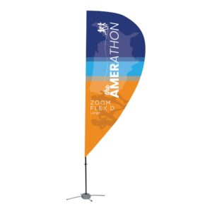 Zoom Flex D-Shaped Flag Large