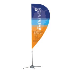 Zoom Flex D-Shaped Flag Small